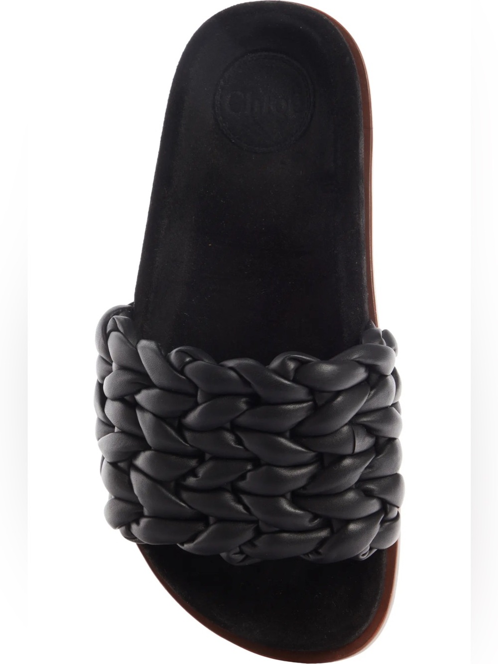 NEW Chloe Kasey Braided Slides Sandal Sz 9 / 39